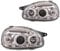 Scheinwerfer Set links&rechts Corsa B 93-00 Angel Eyes klarglas chrom