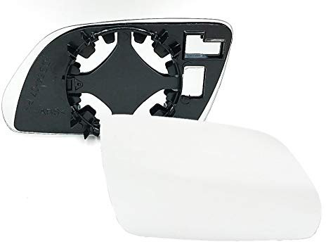 HZ-DESIGN Spiegelglas Außenspiegel Glas Rechts passend für VW Polo 9N passend für Skoda Octavia