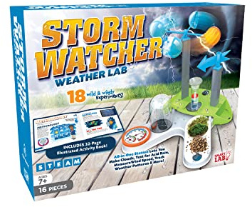 SMARTLAB Toys Storm Watcher Weather Lab with 18 Wild and Windy Experiments