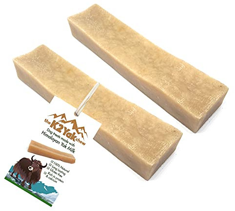 the K2 Yak chew Dog Treats 100% Natural and Long Lasting (Large x 2 (two))