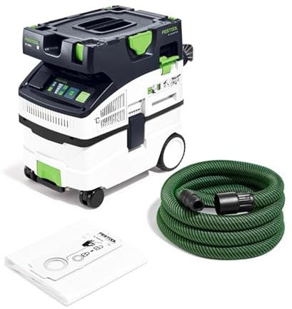 Festool 574832, Aspirapolvere CTL Midi CLEANTEC, Numero del Produttore, Nero/Verde