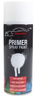 Xtremeauto Spray Paint Aerosol Car VHT Primer Matt Gloss Metallic Wood Metal Plastic UPVC PVC Cladding (1 Can, White Standard Primer)…
