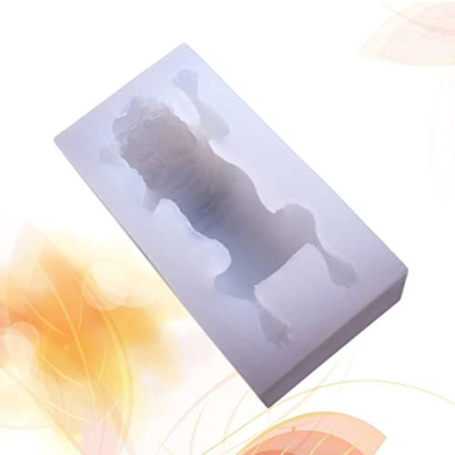 Ciieeo Kuchen Silikonguss Silikonformen Für Harz Mops Hundekristall Hundeseife Buntstiftformen Pastillas De Ajo Leckereien Für Hunde Kerzenformen Silikon Mousse 3d Fudge Seifenform