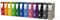 Durafile Lever Arch Files, Pack of 10 Folders Vibrant Assorted Colours, Heavy Duty Board Construction A4 Lever Arch File Organiser, Ideal Folders for Paperwork A4 for School, Home and The Office