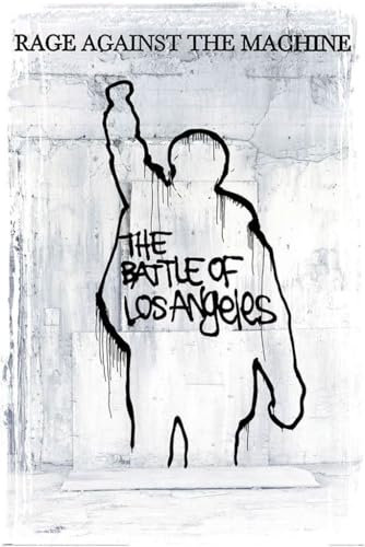 Grindstore Maxi-Poster Rage Against The Machine (The Battle For Los Angeles) – Schwarz glänzend gerahmt