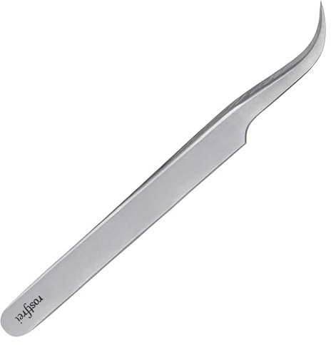 Shehadeh - Pinzas técnicas - Pinzas de relojero - Pinzas para modelismo - Pinzas multiusos - Pinzas para electricista - Pinzas de precisión - Pinzas para mecánicos de precisión - en punta y curvada