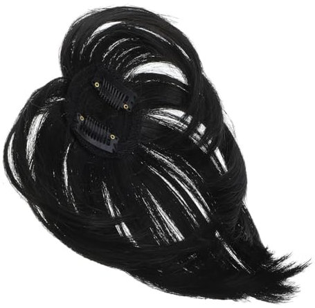 FRCOLOR Haar-volumen-toupet Für Damen Aus Echthaar Clip-haarteil Gegen Ausdünnung Haarverlängerung Für Kurzes Haar Haarteil Für Frauen Mit Dünner Werdendem Haar