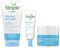 Simple Water Boost Skin Quench Gel Face Cream for Dry Skin 50 ml + Micellar 100% Soap-Free Face Cleanser Gel 150 ml & Hydrating Eye Gel 25 ml