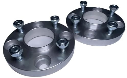 Spürverbreiterungsatz 2 Stück 44 Mm Radadapter Distanzstücke PCD 4X100 Bis 4X100 Nabenzentrierung 57,1–57,1 Mm Radbolzen M12X1,5 Verbreiterte Spurverbreiterung