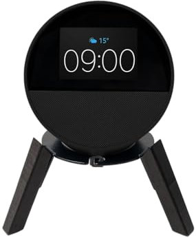 shinar Soportes de Altavoz compatibles con Spot/homepod Soporte para Spot/homepod Ajustable Soporte de Mesa con gestión de Cables integrada Mejor Sonido (Negro)