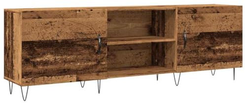 vidaXL Mobile Porta TV Legno Antico 150x30x50 cm in Truciolato, mobiletto, mobiletto HiFi, Mobile per dispositivi multimediali, Supporto TV