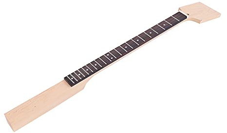 Manche de Guitare en Bois D'érable, Basse avec Pièce de Bricolage Inachevée en Palissandre pour Guitare Boîte à Cigares à 3 ou 4 Cordes