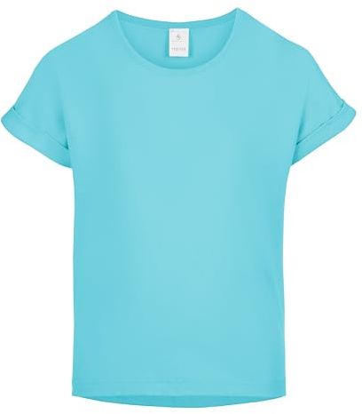 Merry Style Mädchen T-Shirt Türkis 122-128 MS-468