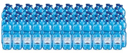 Acqua Minerale San Benedetto Ecogreen, 96 Bottiglie da 0,5L, Acqua Oligominerale Frizzante, Dissetante e Pura, Fonte Benedicta