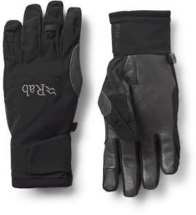 Rab VR Gloves | Vapour-Rise Softshell, Breathable, for Skiing & Mountaineering