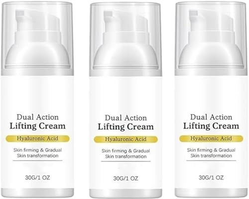 Doppelt wirksame Lifting-Creme, straffende und glättende Gesichtscreme, reduziert feine Linien und Falten, spendet intensive Feuchtigkeit, für alle Hauttypen