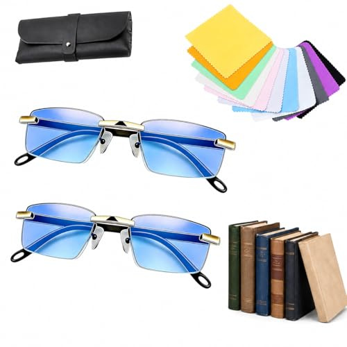 EastHedge Brille Die Sich Automatisch Der Sehstärke Anpasst – Intelligente Autozoom-Brille für Nah & Fern | Sofort scharf sehen ohne Kopfneigen | Perfekt für Damen & Herren