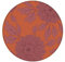 Eleganter Tapeten Klassiker, orange,Pompadour Dahlien mit edlen Blüten passt zu Farrow and Ball Farben - Vliestapete Blumen - üppige GMM Design Dekor für schöne Räume (H: 2,6m B: 46,5cm)