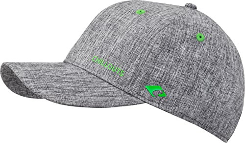 CHILLOUTS Christchurch Hat - UV-Schutz UPF 50+ Baseballcap, Unisex, perfekt für Sommer und Sport, Adjustable Snapback, Light Grey Green, One Size