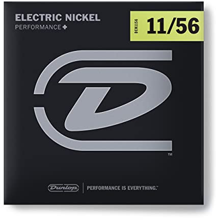 Dunlop Corde per chitarra elettrica, 11 - 56, Set singolo