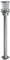 Osram LED Endura Classic Post Gartenpylone Leuchte, für Außenanwendungen, Sockel E27, Höhe: 80 cm