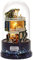 Nikou Puppenhaus - Miniatur DIY Haus Kit Kreativraum Mini Dream House mit Möbeln und Glas, Spieluhr Staubschutz Abdeckung LED-Licht für romantische Kunstwerke & Geschenk des Valentines drehen