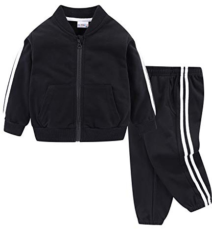 Mud Kingdom Kleine Jungs Jogger Set Langarm-Freizeitoberbekleidung