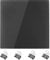 Cnloyua Neue 3 .Generation Ender 3 Glasplatte, 235x235x4mm 3D Glasbett mit mikroporöser Beschichtung, Für CR 3D-Drucker von CR 3 Pro, CR 3 V2, CR 5/Pro…
