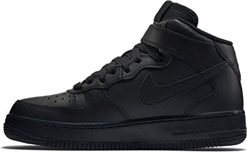 NIKE CW2289-001 Air Force 1 Mid '07 Uomo, Black/Black EU 44.5