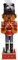 Joliyoou Weihnachten Nussknacker Figuren, 35,6 cm Holz Nussknacker Bär Drummer Ornamente, große Xmas Nussknacker Tischplatte Festival Regale Dekorationen, Braun (NUT01)