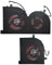NUOVO Ventola di raffreddamento della CPU for laptop for MSI GS63VR GS63 GS73 GS73VR MS-17B1 Stealth Pro CPU BS5005HS-U2F1 GPU BS5005HS-U2L1 Cooler (Color : CPU and GPU)
