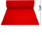 OLIVO.shop | ROTOLO PASSATOIA per eventi, Tappeto lungo e stretto per feste e allestimenti, Tappeto matrimonio, Tappeto passatoia al metro per feste, vari colori e misure ROPAS (Rosso, 1x20 mt)