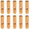 sourcing map 10Stk Regenschirm Anschluss Kopf Perlen 3.2mm Loch Durchmesser 26mm Länge PVA Faser Regenschirm Komponenten für Klappbar Regenschirm Abdeckung Teile Holz