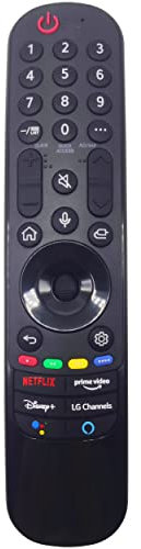 Kindsion Telecomando compatibile AN-MR21GA per televisori LG OLED, QNED, UHD, NanoCell 4K, 8K, 65NANO75UPA con riconoscimento vocale