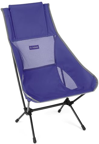 Helinox Chair Two | Der aus dem Original entwickelte Chair Two leicht und gut verstaubar und bietet mit Seiner verlängerten Rückenlehne eine zusätzliche Unterstützung (Cobalt)