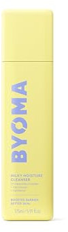 BYOMA Milky Moisture Cleanser (175ml) Ultra Soothing Cleanser, Gentle on Dry and Sensitive Skin, with Tri-Ceramide, Oat Extract and Panthenol, Vegan