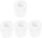 Operitacx 4 Stück Kerze Silikonform weihnachtsdeko christmas decorations Kuchenformen aus Silikon Fondantform Silikonformen die Weihnachtskerze Kerzen-DIY-Tool Weihnachtskerze DIY prop Gips