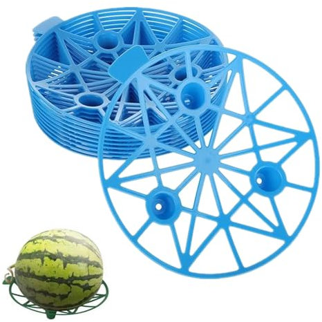 WAXCMXYH 10 Stück Melonenwiege, Kürbis-Stützständer, Garten-Wassermelonen-Halter, Ständer, Rankgitter, Pflanzen- und Gartengemüsestützen für Cantaloupe, Honigtau, Kürbisse