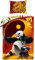 Halantex Bettwäsche-Set Kung Fu Panda Krieger PO und Zhen - Bettbezug 140 x 200 cm mit Kissenbezug 70 x 90 cm - 100 % Baumwolle mehrfarbig
