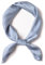 SHUBEIEUMI Seidentuch Damen, Seidenkopftuch, Einfarbiger Weicher Seidentuch, Halstuch Größe 70 cm x 70 cm, Damen Tuch Schal (Blau)