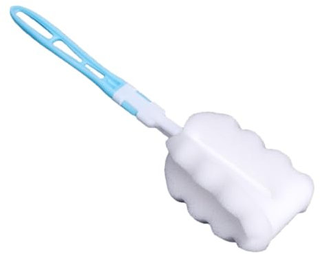 Sponge Brush for Bottle Cleaning - Cup and Bottle Brush, Drinking Glass Cleaning Brush, Jug and Bottle Brush, Coffee Glass Cleaning Brush, Wine Glass Brush, Bottle Cleaning Brush with Handle