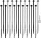 18 Pcs Timber Screws, 6.7 x 200mm Timber Fixing Screws, Hex Head Screws, Coach Screws, Hex Washer Head Screws for Wood Screws for Outdoor Timber Wood Frame Construction Screws(6.7 x 200mm)