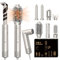UKLISS 7 in 1 Pro Air Styler & Hair Dryer Brush Set High-Speed Ionic Hair Blow Dryer [110,000RPM] with 7 Hair Styling Tools Hair Air Styler Magic Styler Hair Dryer Hairdryers for Women Gift Set, Gold