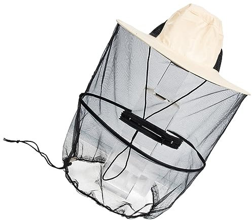 BESPORTBLE Netzhut Mit Moskitonetzeinsatz Für Outdoor-Angeln Befestigt An Kopfbedeckungen Schützt Vor Insekten Geeignet Für Gartenarbeit Und Reisen