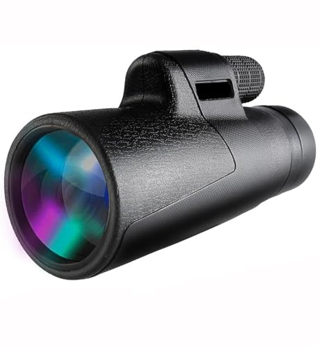 Fernglas. 12X50 Monokular-Teleskop for Erwachsene, High Definition, mit Smartphone-Halterung und Stativ, Hochleistungs-Monokulare for die Jagd und Camping .Jagdfernglas(with Accessories)