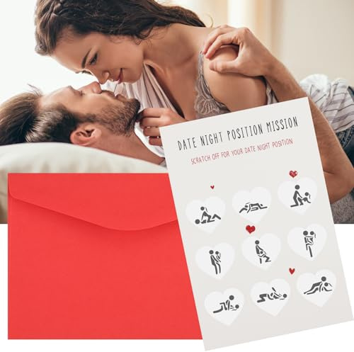 Date-Night-Ideen Sex Karten Sex kartenspiel für Paare ab 18 Witzige Sex-geschenke für Boyfriend Lustige Geschenke Geburtstagsgeschenk für Männer Frauen