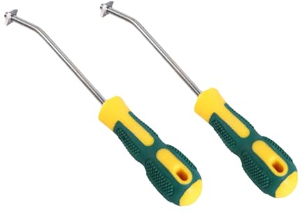 Toddmomy 2 pièces Outil Ouverture de Joint Carrelage Nettoyeur de Couloirs Grattoir pour Nettoyage Carrelage Ergonomique et Résistant pour Sols Granit