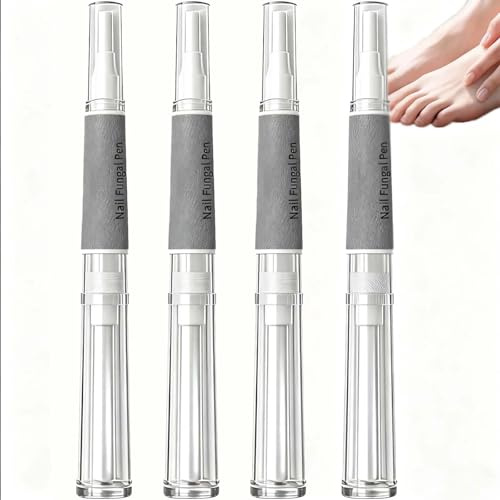 Nail Pen (4-Pack), Nail Care Serum with Tea Tree Oil, Aloe Vera & Vitamin E, Natural Ingredients Strengthener for Toe & Finger Nails