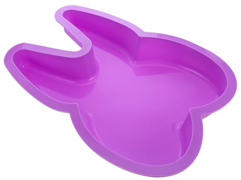 Zahnkuchenform Kuchenform mit Hasenohren aus Silikon, Weihnachten Party | 1 Stück, Hitzebeständig und Kältebeständig, für Schokolade, Anfänger und Profi Bäcker
