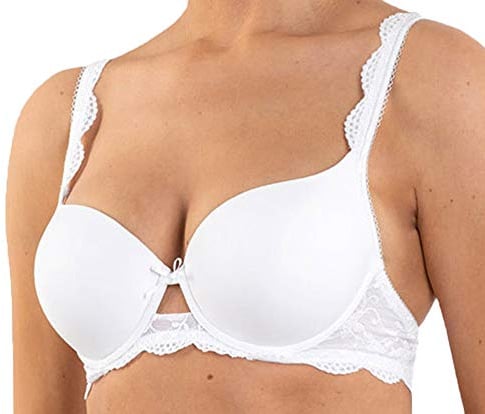 Nina von C. Silver Edition Soutien-Gorge Push up, Semi-Transparent Mixte